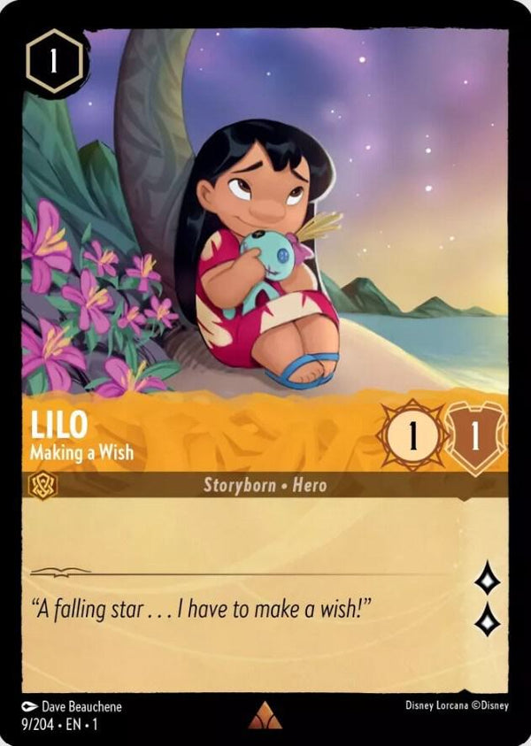 Lilo - Making a Wish - Disney Lorcana