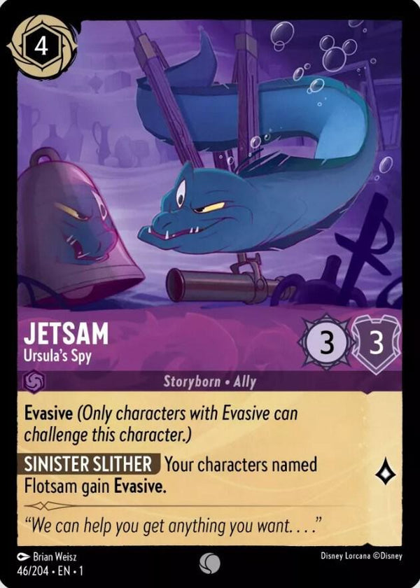Jetsam - Ursula's Spy - Disney Lorcana