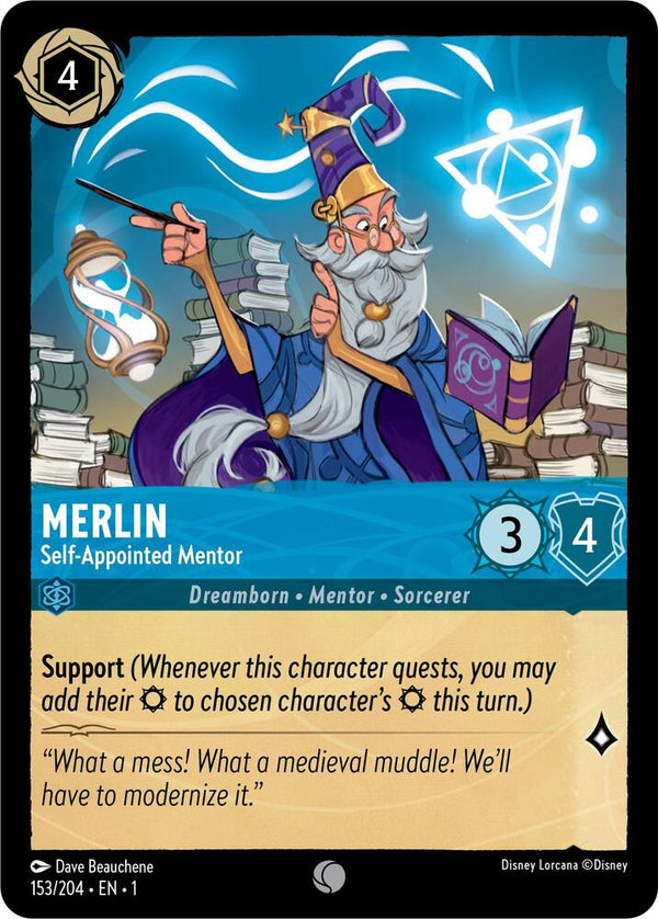 Merlin - Self-Appointed Mentor - Disney Lorcana