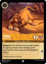Simba - Protective Cub - Disney Lorcana