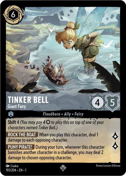 Tinker Bell - Giant Fairy - Disney Lorcana