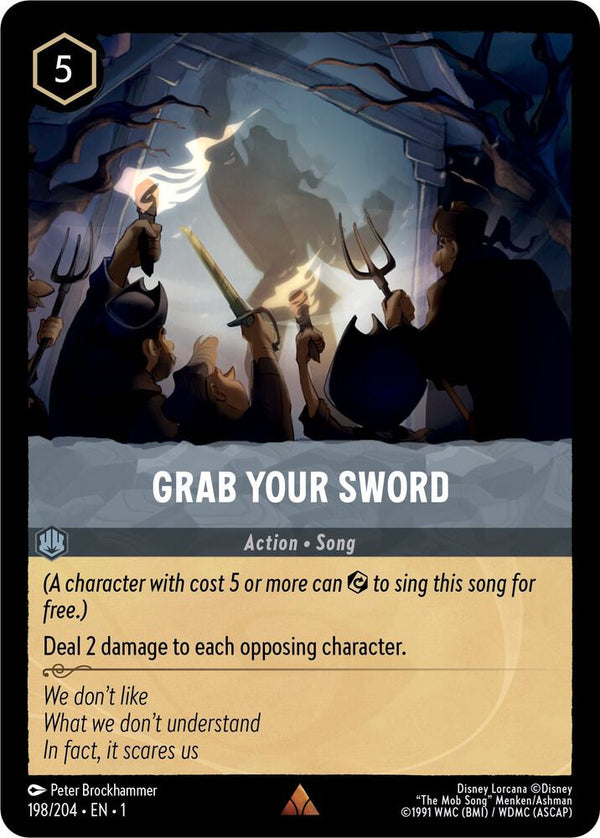 Grab Your Sword - Disney Lorcana
