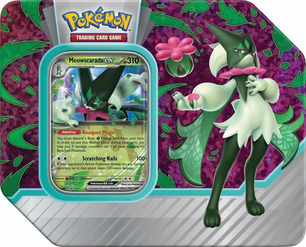 Paldea Partners Tin [Meowscarada ex] - Pokémon
