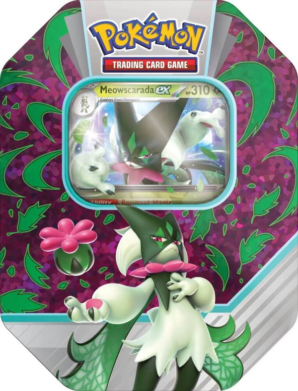 Paldea Partners Tin [Meowscarada ex] [International Edition] - Pokémon