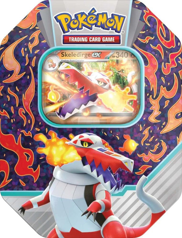 Paldea Partners Tin [Skeledirge ex] [International Edition] - Pokémon