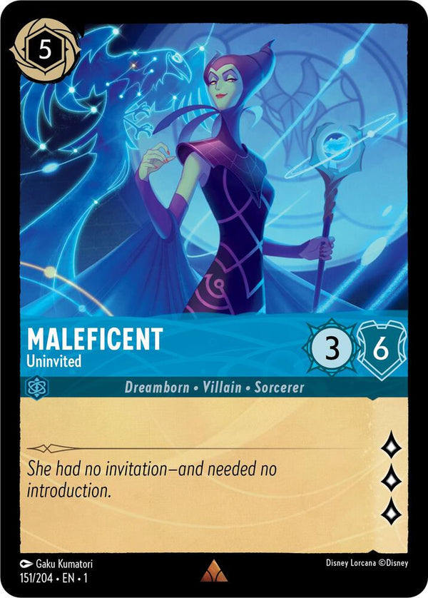Maleficent - Uninvited - Disney Lorcana