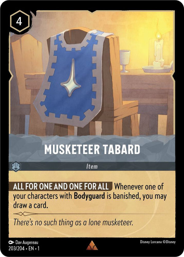 Musketeer Tabard - Disney Lorcana