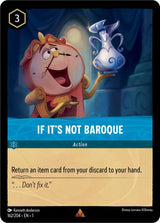 If It's Not Baroque - Disney Lorcana