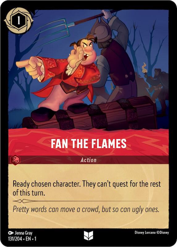Fan the Flames - Disney Lorcana