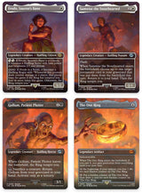 Mount Doom Scene [Set of 4] - Magic: The Gathering