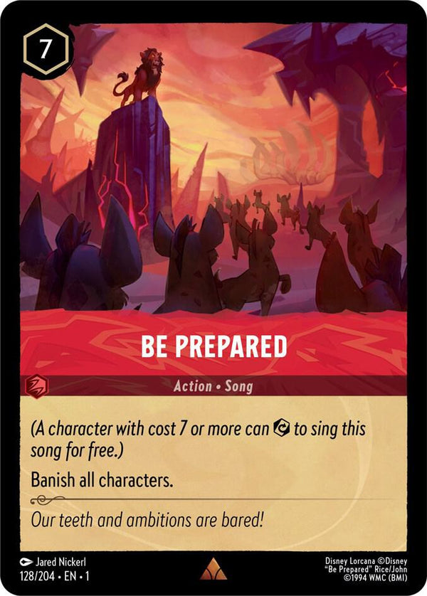 Be Prepared - Disney Lorcana