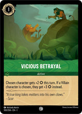Vicious Betrayal - Disney Lorcana