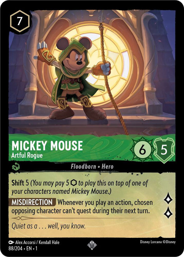 Mickey Mouse - Artful Rogue - Disney Lorcana