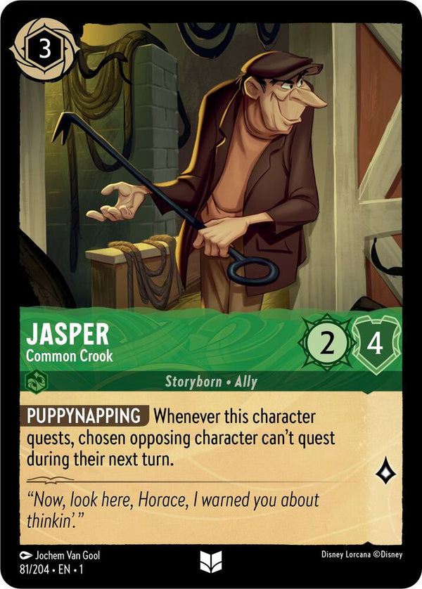 Jasper - Common Crook - Disney Lorcana