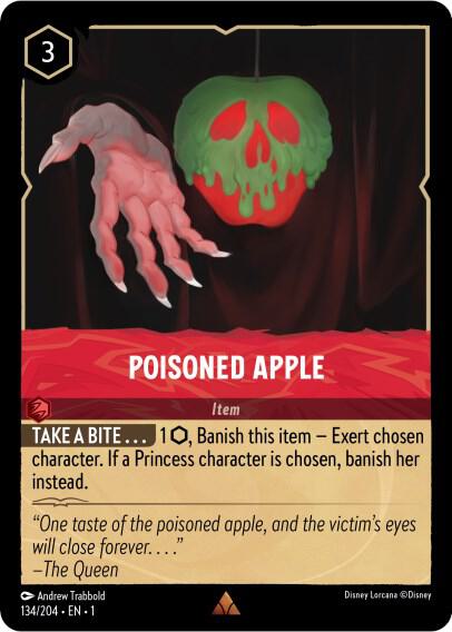 Poisoned Apple - Disney Lorcana