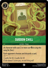 Sudden Chill - Disney Lorcana