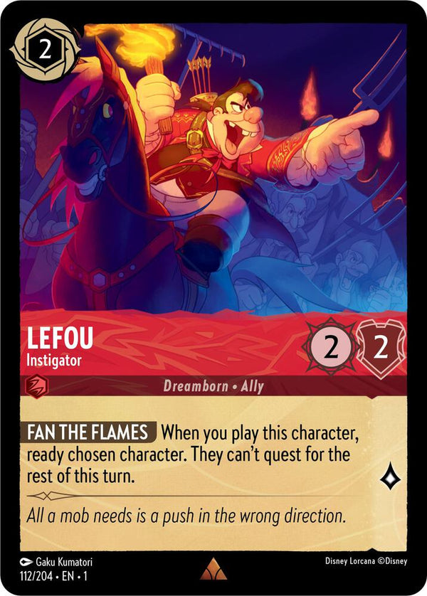 Lefou - Instigator - Disney Lorcana