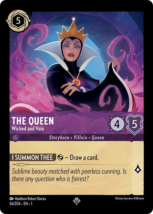 The Queen - Wicked and Vain - Disney Lorcana