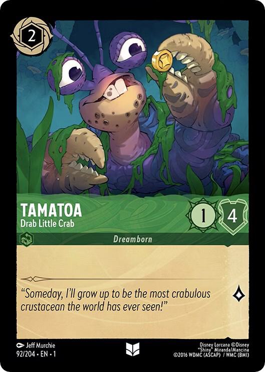 Tamatoa - Drab Little Crab - Disney Lorcana