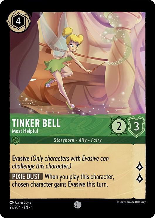 Tinker Bell - Most Helpful - Disney Lorcana