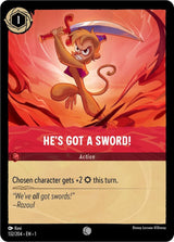 He's Got A Sword! - Disney Lorcana