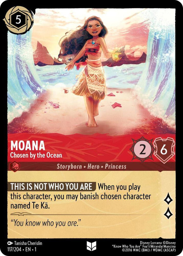 Moana - Chosen by the Ocean - Disney Lorcana