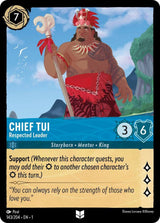 Chief Tui - Respected Leader - Disney Lorcana