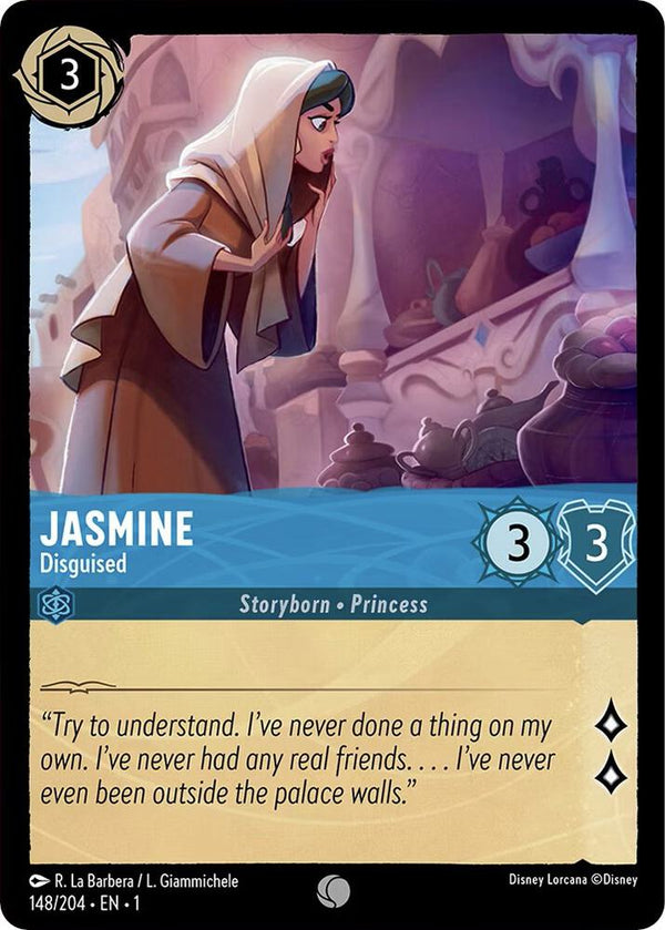 Jasmine - Disguised - Disney Lorcana