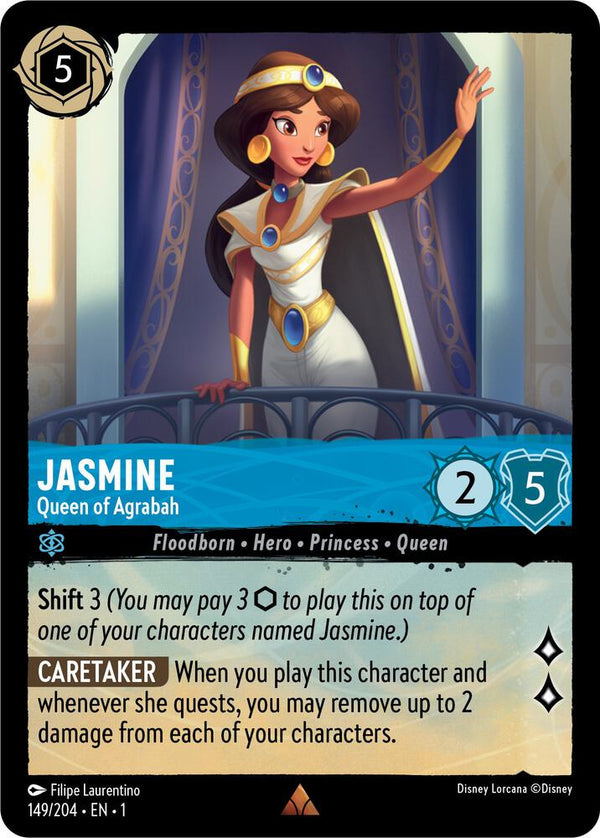 Jasmine - Queen of Agrabah - Disney Lorcana