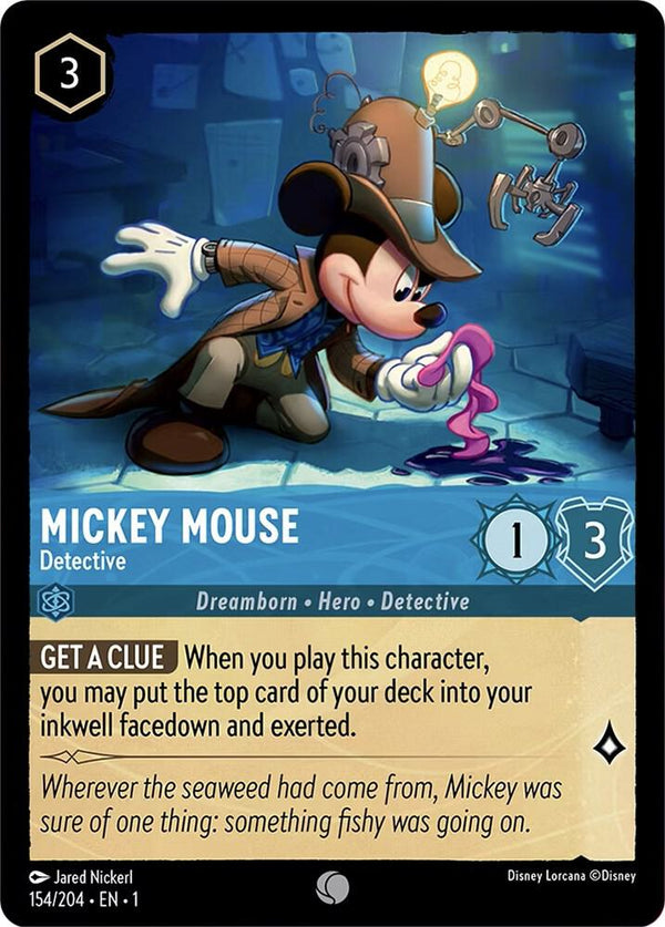 Mickey Mouse - Detective - Disney Lorcana