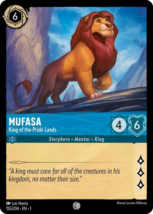 Mufasa - King of the Pride Lands - Disney Lorcana