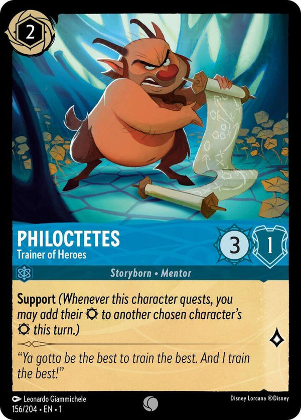 Philoctetes - Trainer of Heroes - Disney Lorcana