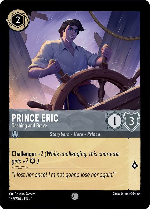 Prince Eric - Dashing and Brave - Disney Lorcana