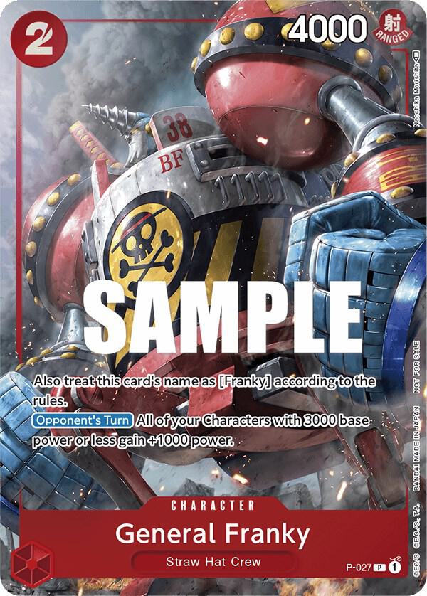 General Franky (Event Pack Vol. 2) - One Piece Card Game