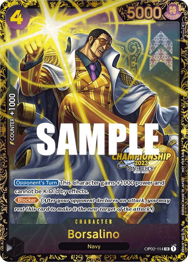 Borsalino (Championship 2023) - One Piece Card Game