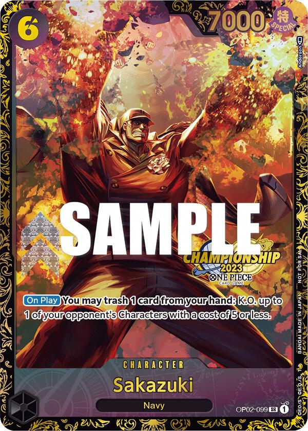 Sakazuki (Championship 2023) - One Piece Card Game