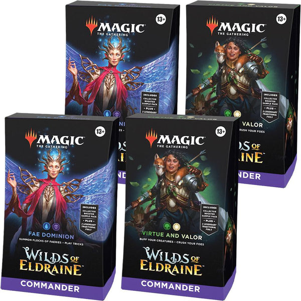 Wilds of Eldraine Commander Deck Case - Magic: The Gathering