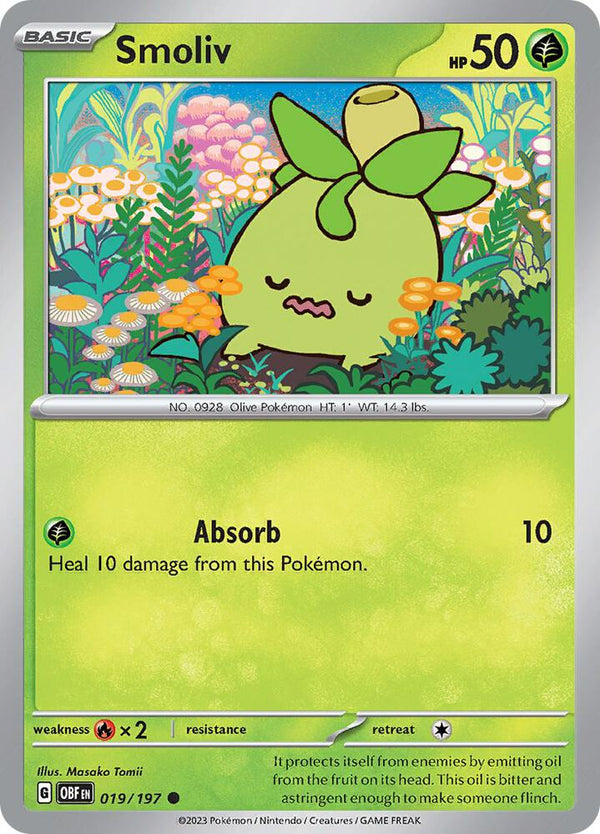 Smoliv - Pokémon