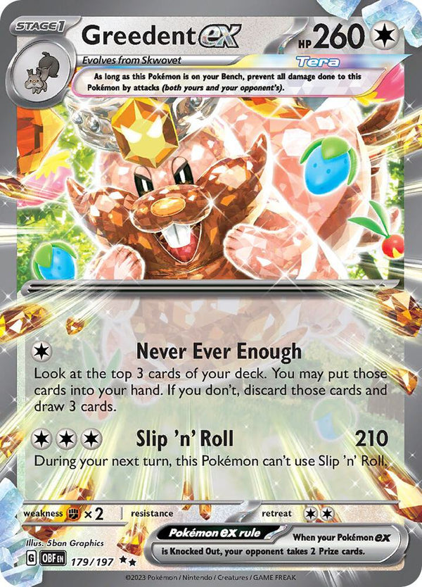 Greedent ex - Pokémon