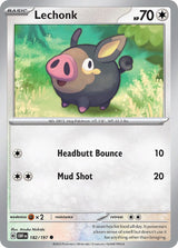 Lechonk - 182/197 - Pokémon