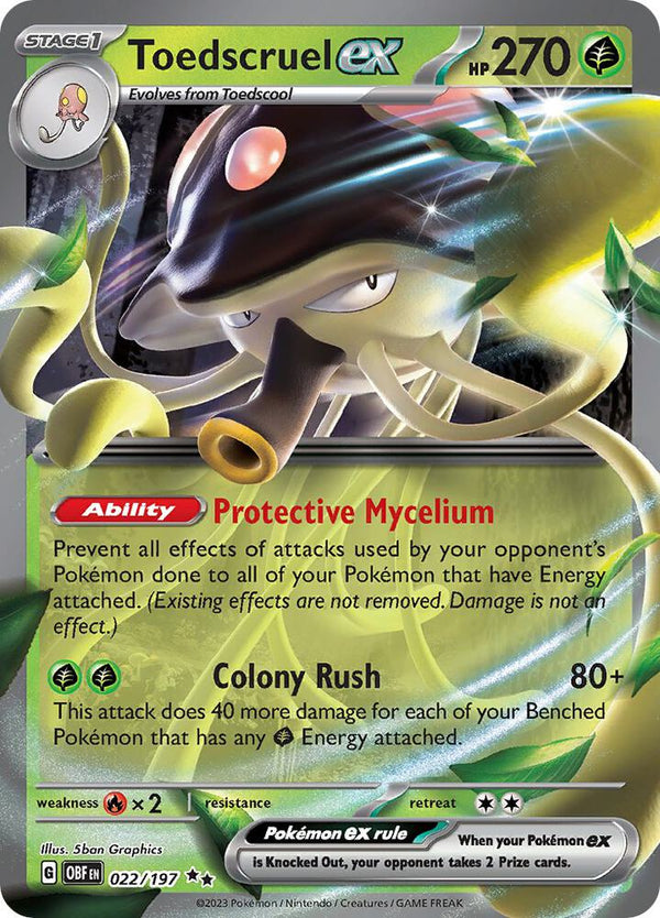 Toedscruel ex - Pokémon