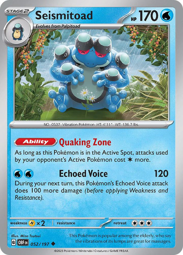 Seismitoad - Pokémon