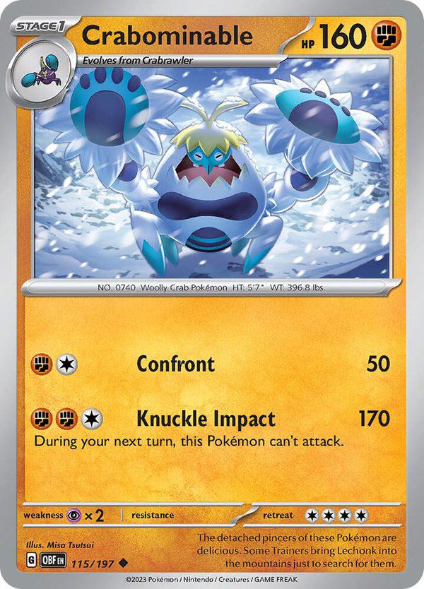 Crabominable - Pokémon