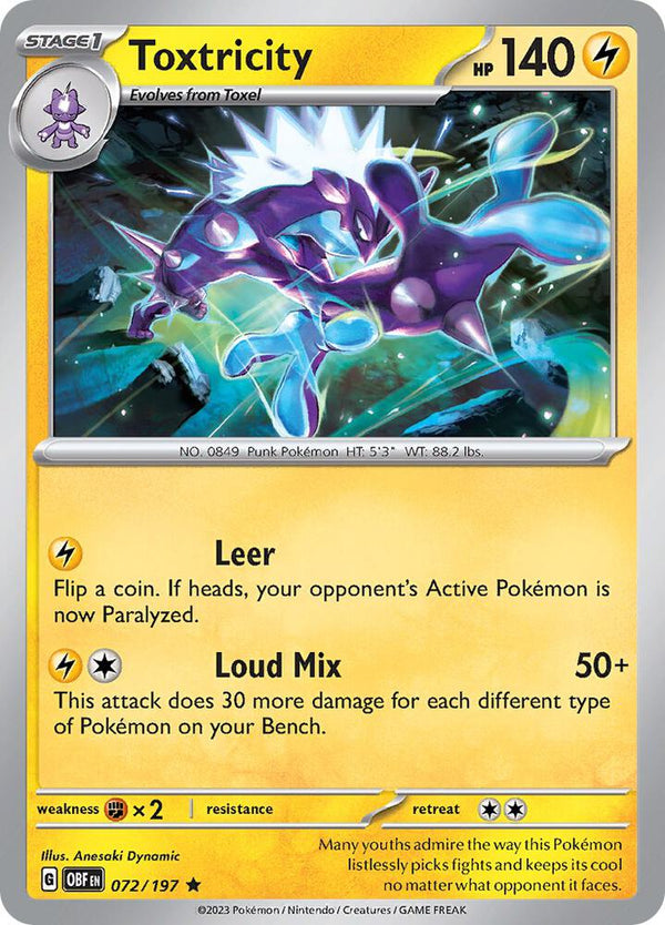 Toxtricity - Pokémon