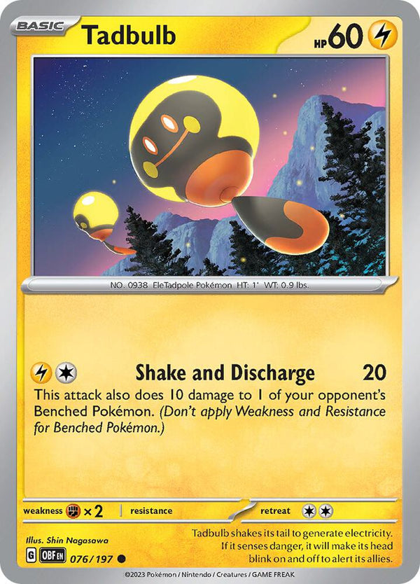 Tadbulb 076/197 - Pokémon