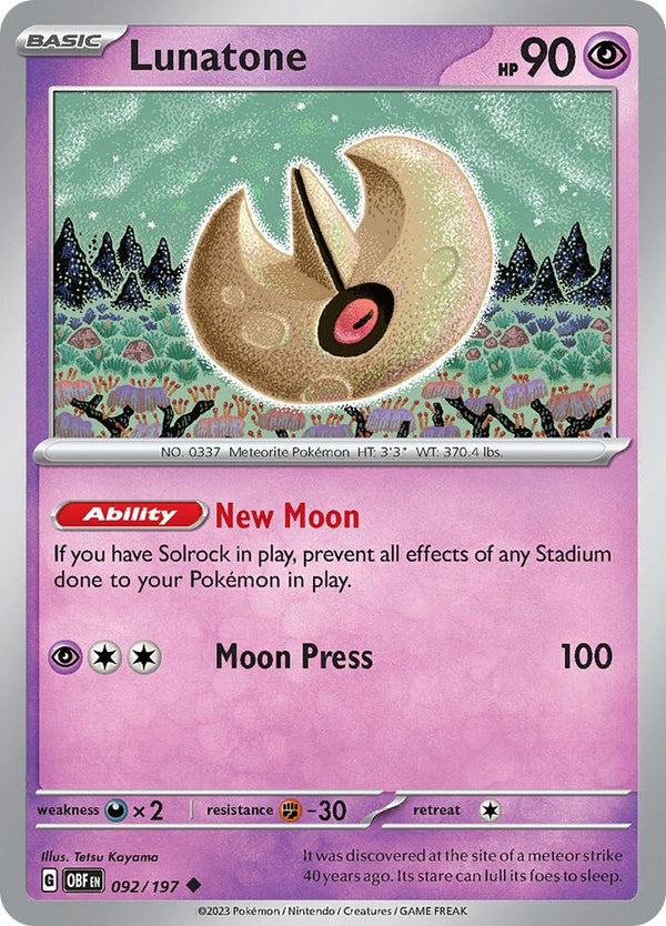 Lunatone - Pokémon