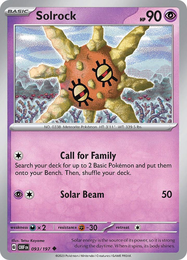 Solrock - Pokémon