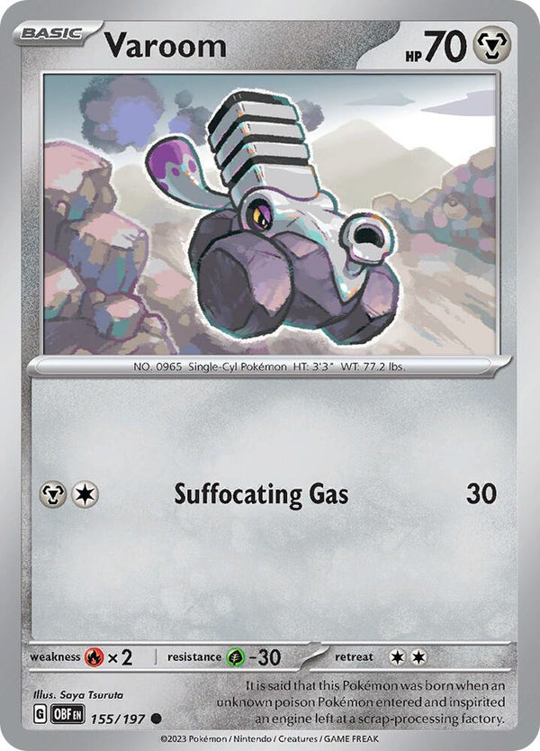Varoom - 155/197 - Pokémon