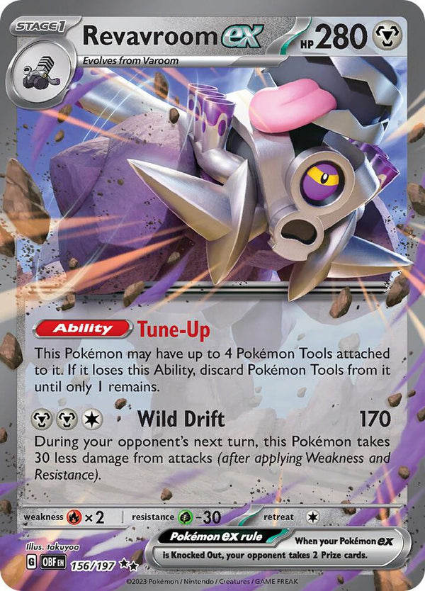 Revavroom ex - Pokémon