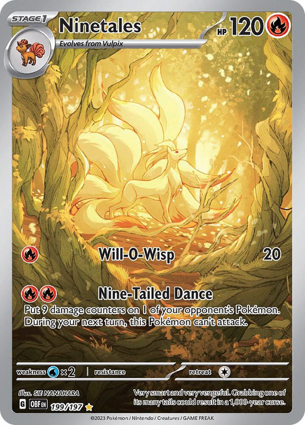 Ninetales -199/197 - Pokémon